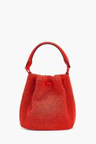 FLEMING SOFT RAFFIA BUCKET BAG