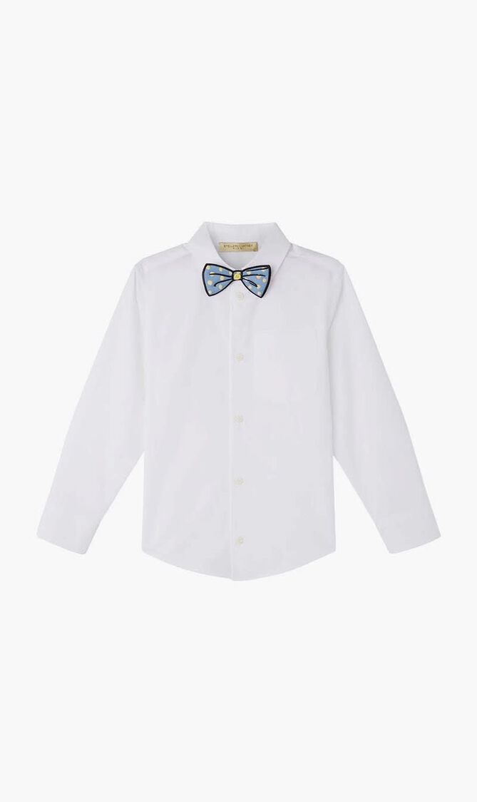 Detachable Bow Shirt