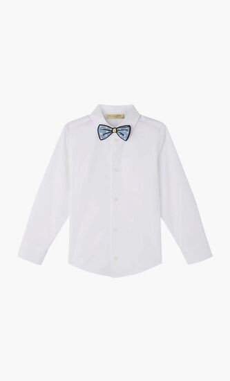 Detachable Bow Shirt