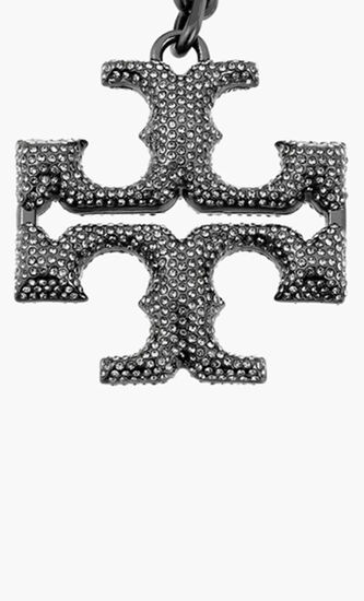 Charcoal Metal Key Ring