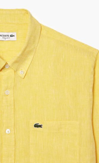 Regular Fit Linen Shirt