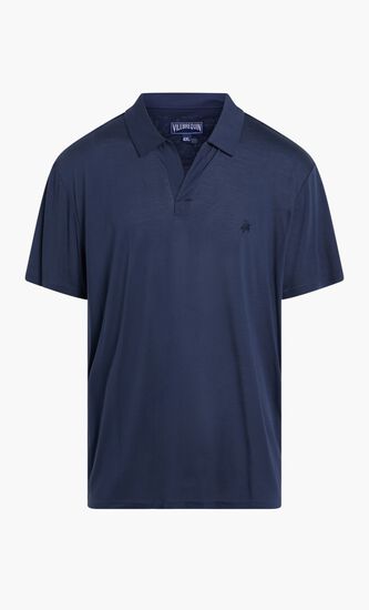 Solid Jersey Polo
