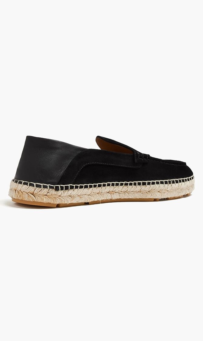 Logo Suede Espadrilles