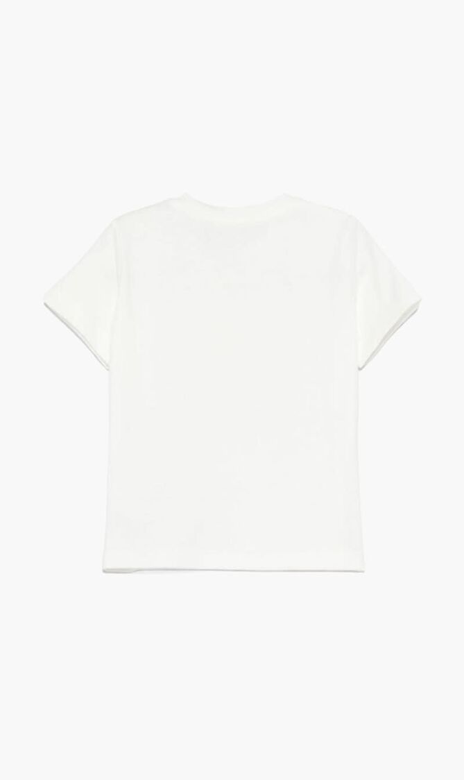 T-SHIRT JERSEY + MEDUSA GRECA LAMINATED PRINT