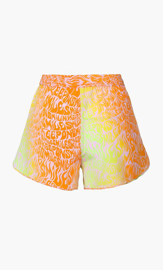 Orchid Printed Shorts