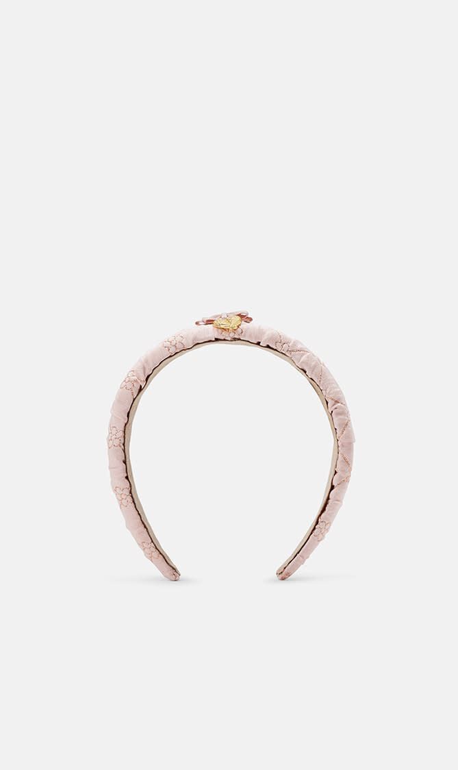 HELGA TINY FLOWER HEADBAND BLUSH