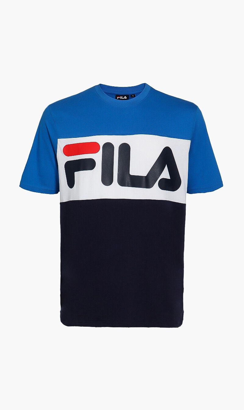 Fila colour block t shirt outlet