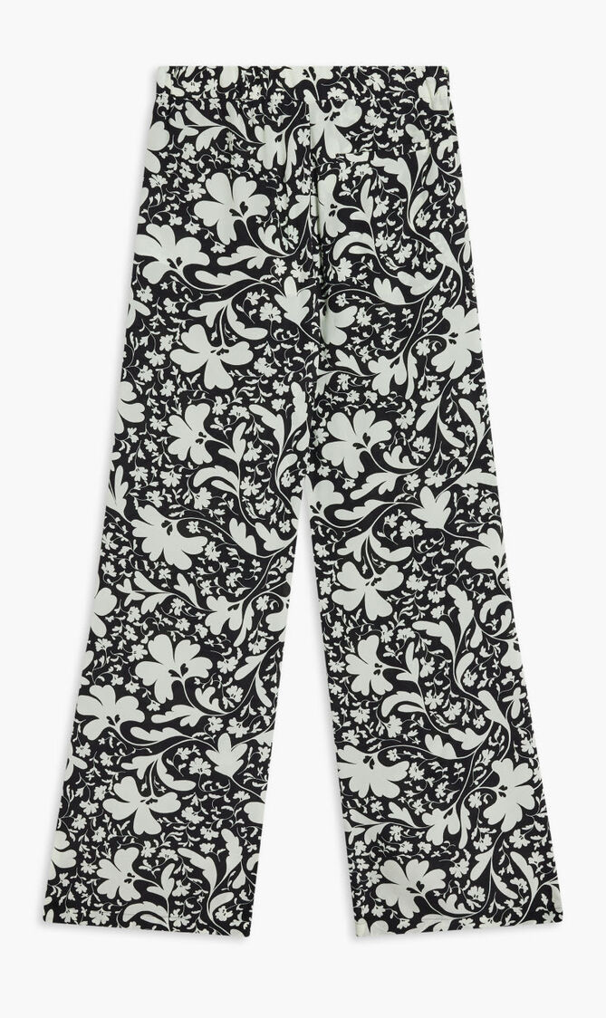 FLOWER PRINT TROUSERS