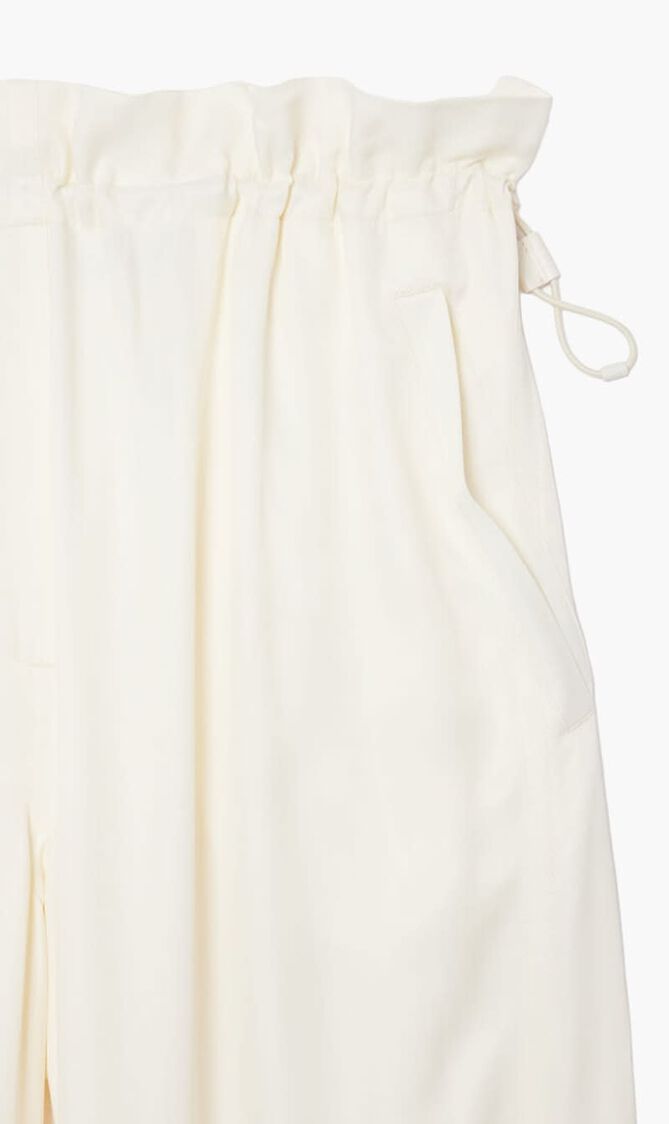 Oversized Satin Cargo Pants