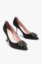 RV Bouquet Strass Buckle Pumps