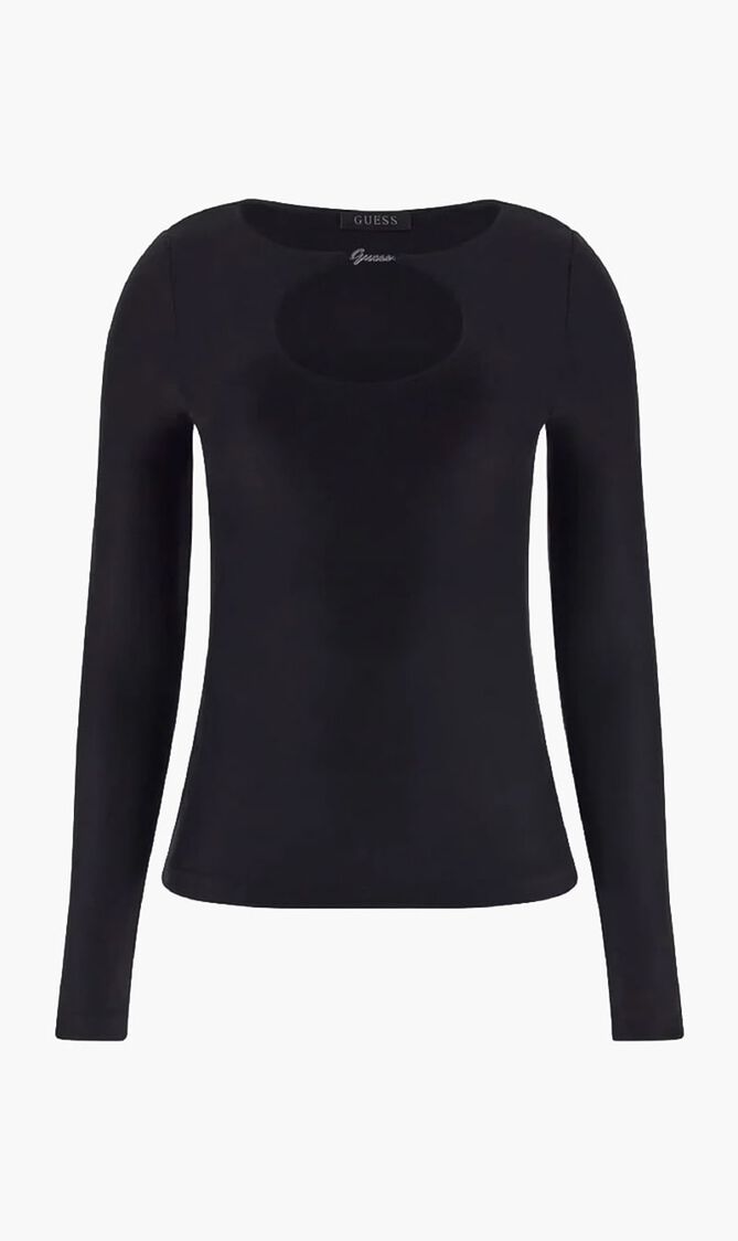 Cut Out Stretch Top