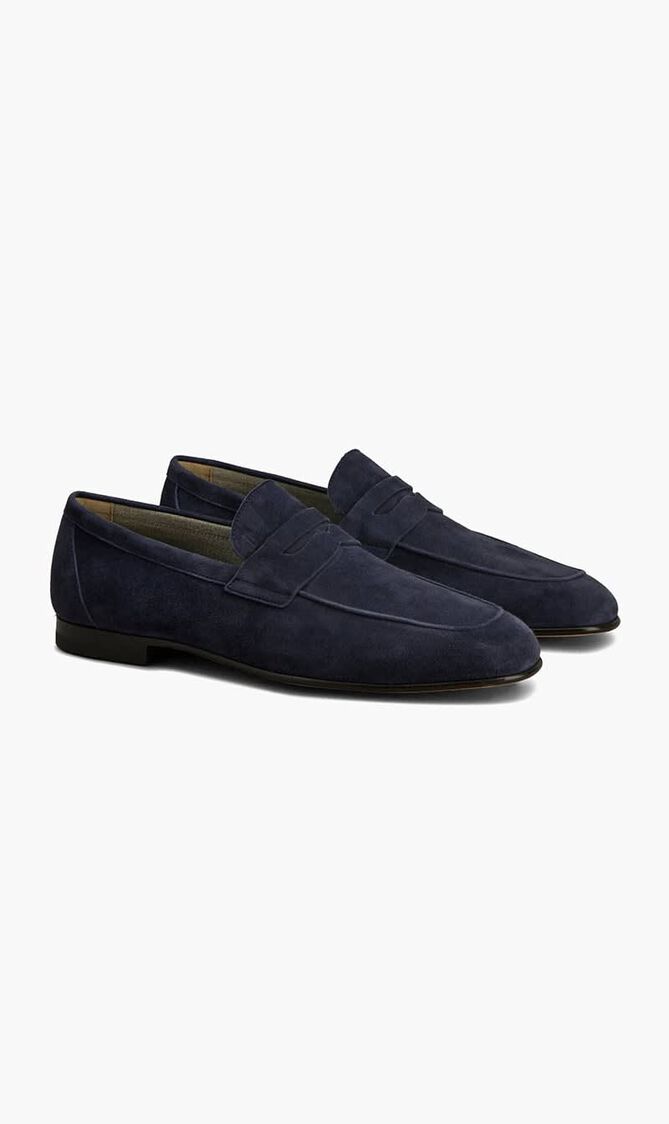 Suede Loafers
