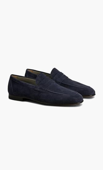 Suede Loafers