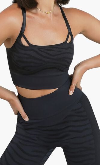 Adidas By Stella Mccartney Seamless Yoga Light Support Bra