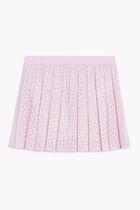 TORY SPORT PERFORMANCE PLEATED LASER CUT TENNIS SKIRT