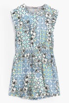 VISCOSE BLEND SS ROMPER