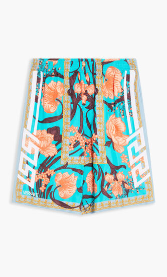 SHORTS TWILL ACID BOUQUET