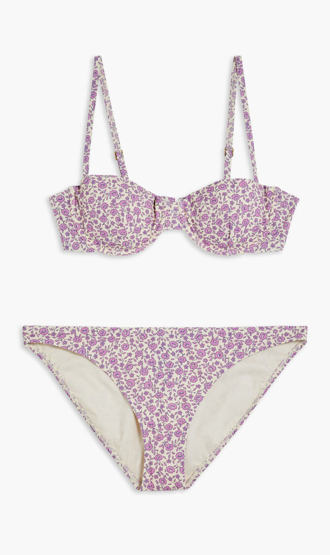 PRINTED UNDERWIRE BIKINI TOP