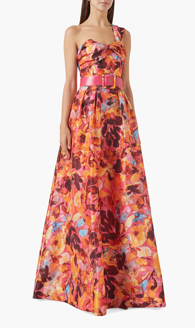 Gardenia One Shoulder Gown