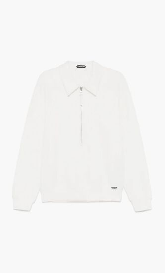 Sweatshirt with Zipper