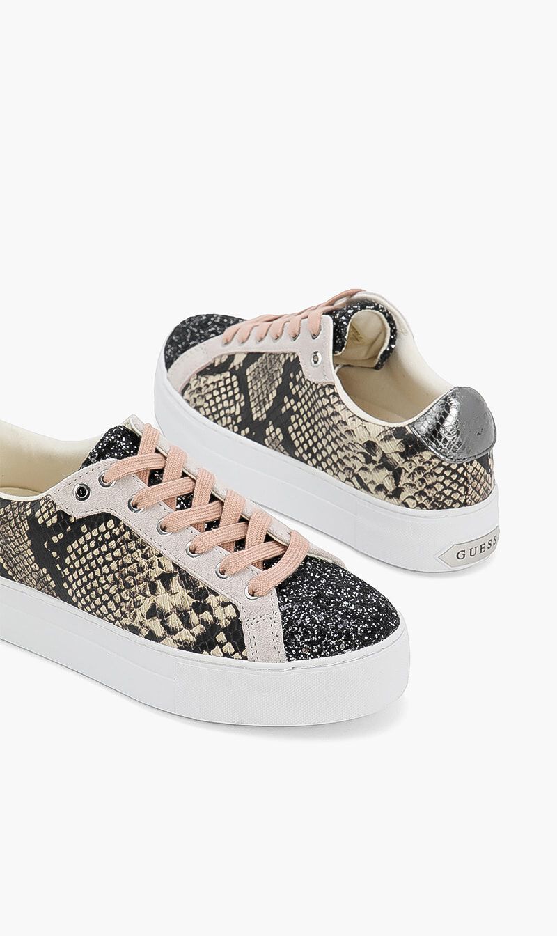 Guess animal print sneakers hot sale