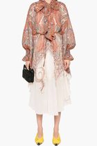 RHIANNON TIE NECK MIDI DRESS