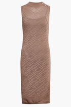 SL PAULA ALL OVER G LOGO DRESS
