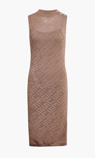 SL PAULA ALL OVER G LOGO DRESS