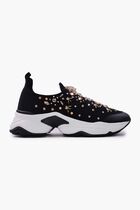 Fabric Crystal Sneakers
