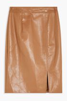 GIORGIA MIDI PU SKIRT