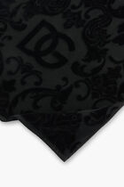 DGA ALL DECORS 5 PIECES BATH TOWELS SET BLACK