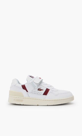 T-clip Velcro Leather Trainers