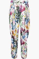 Floral Print Tappered Trousers