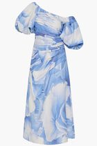 Cadence Ruched Midi Dress