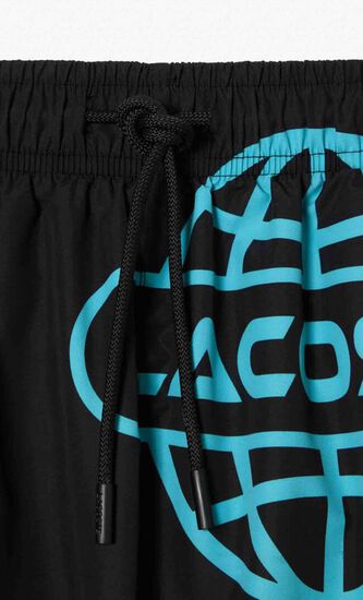 Globe Print Swimwear