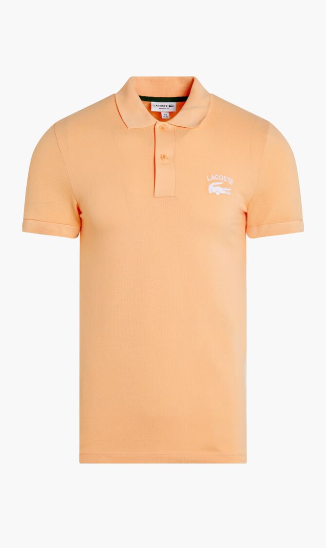 SHORT SLEEVED RIBBED COLLAR SHIRT