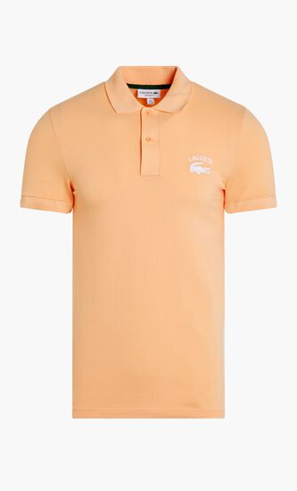 SHORT SLEEVED RIBBED COLLAR SHIRT