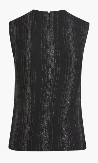 SLEEVELESS CREW TOP
