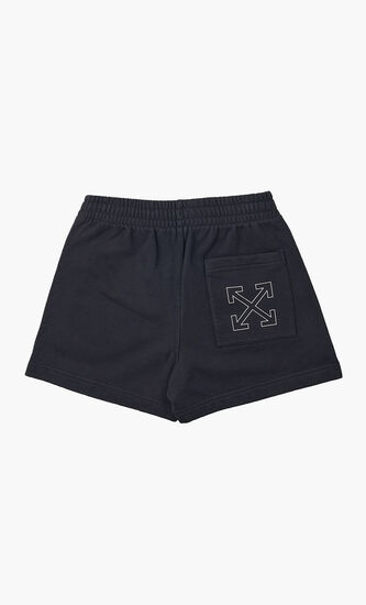 GRAFFITI LAYERS SUMMER SWEATS BLACK WHIT