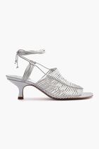 MACRAME HEEL SANDAL