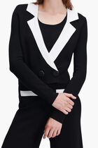 Cropped Knit Cardigan