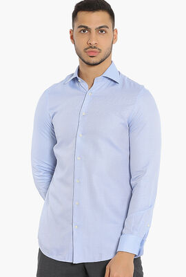 Knitted Weave Fulham Classic Fit Shirt