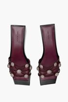 Crystal Bobble Heeled Mule Sandal