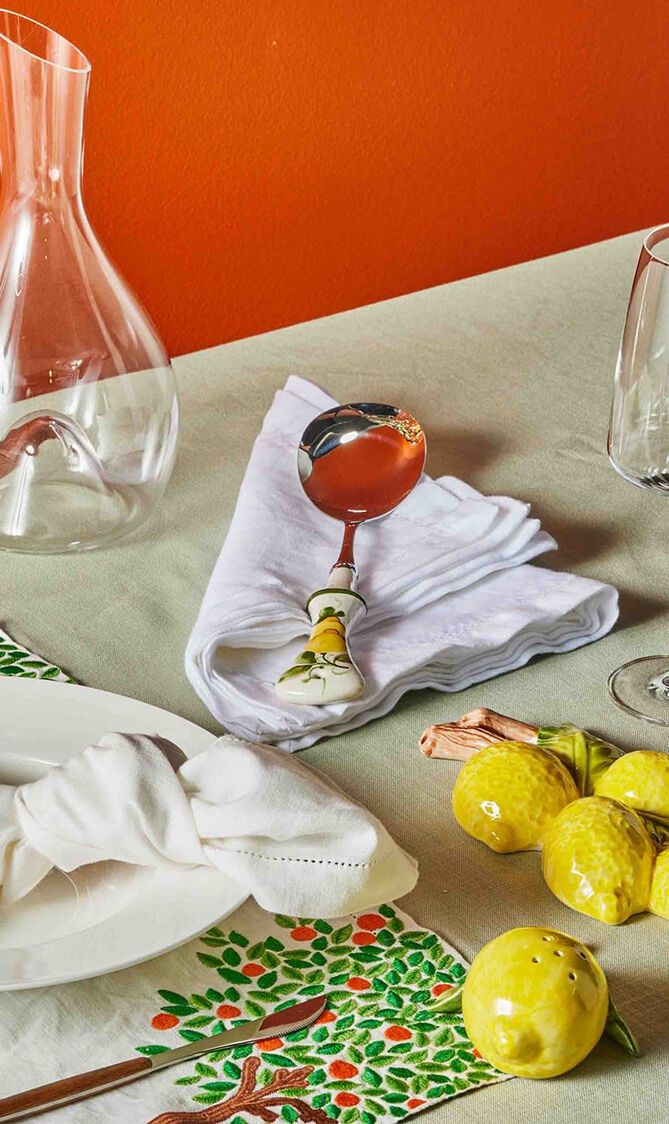 Lemon Salt & Pepper Shakers Yellow