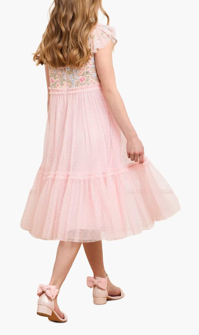 ANTOINETTES FLORAL BODICE KIDS DRESS