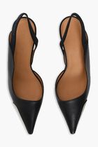 LACE UP HIGH ALLEN FRAME PUMP BLACK SILV