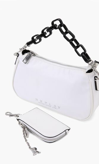 Chunky Chain Shoulder Bag