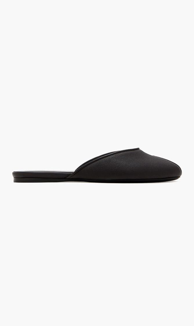 DATE FLAT ESPRESSO LEATHER