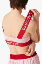 Crocodile Print Bikini Top