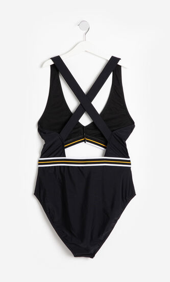 Retro Stripe Swimsuit